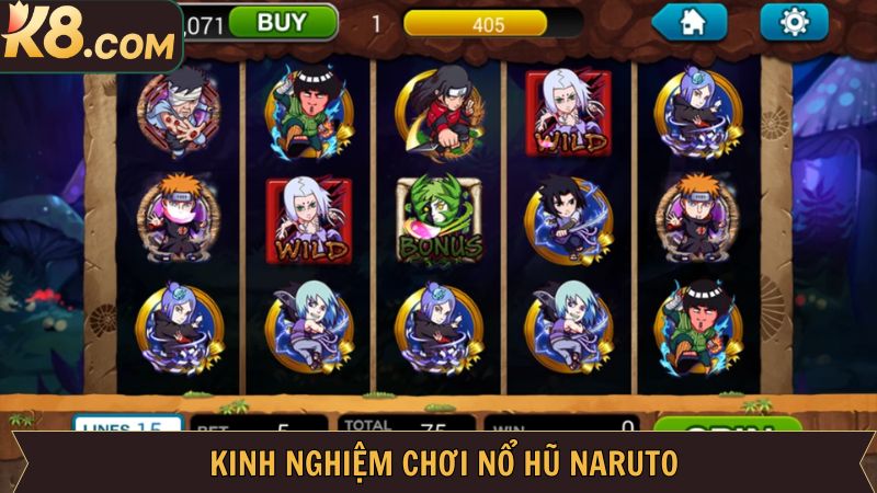 Game Nổ Hũ Naruto - Trò Chơi Giải Trí Đỉnh Đám Nhất Tại K8 4 Kinh nghiệm khi tham gia cá cược nổ hũ Naruto thắng lớn