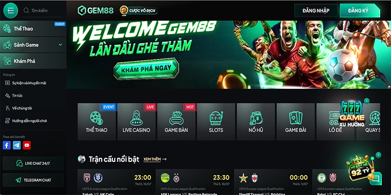 Gem88 – Trải nghiệm casino như Las Vegas trong lòng tay bạn 1 Gem88